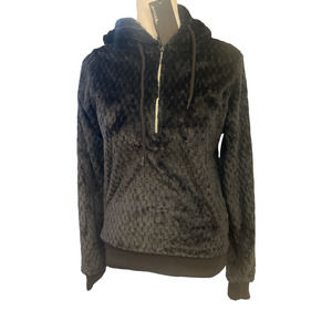 Antigua Women's hoodie sweater black golf apparel size small NWT